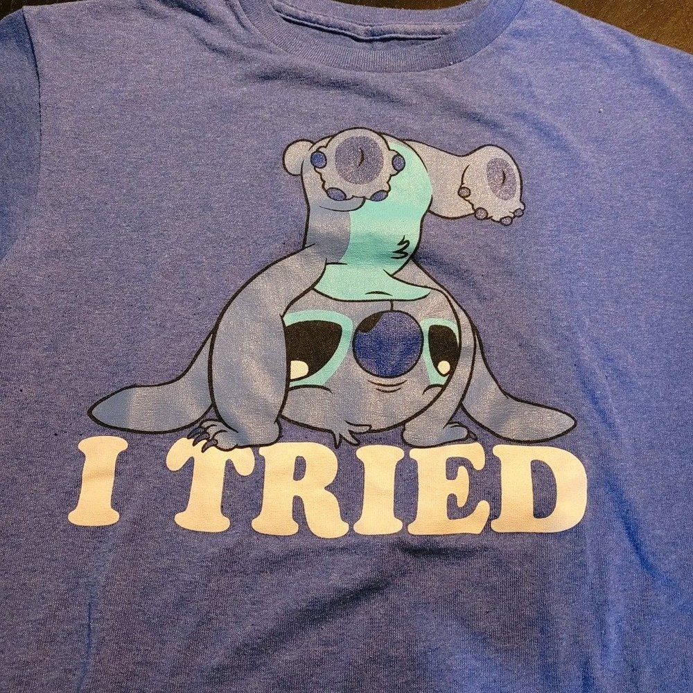 Disney Parks Stitch I Tried T-shirt